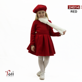 فستان كريسماس أحمر أنيق