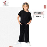 Girls’ Casual Ribbed Set