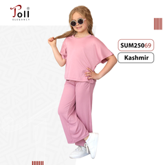 Girls’ Casual Ribbed Set