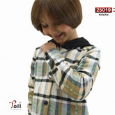 Plaid Hooded Boys Shirt