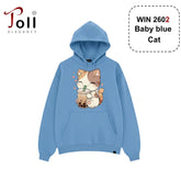 Girl's Printed Hoodies -Sizes 10-14