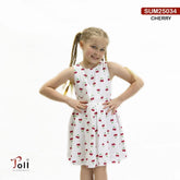 Girls' printed dress