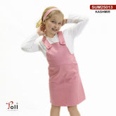 A girls’ pinafore dress