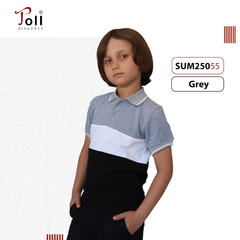 A boys’ polo t-shirt