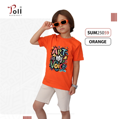 A boys printed t-shirt