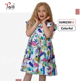 Girls printed dress