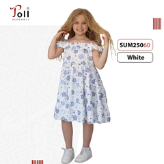 Girls printed dress