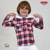 Kids’ winter plaid shirt