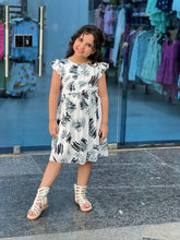 A printed dress
