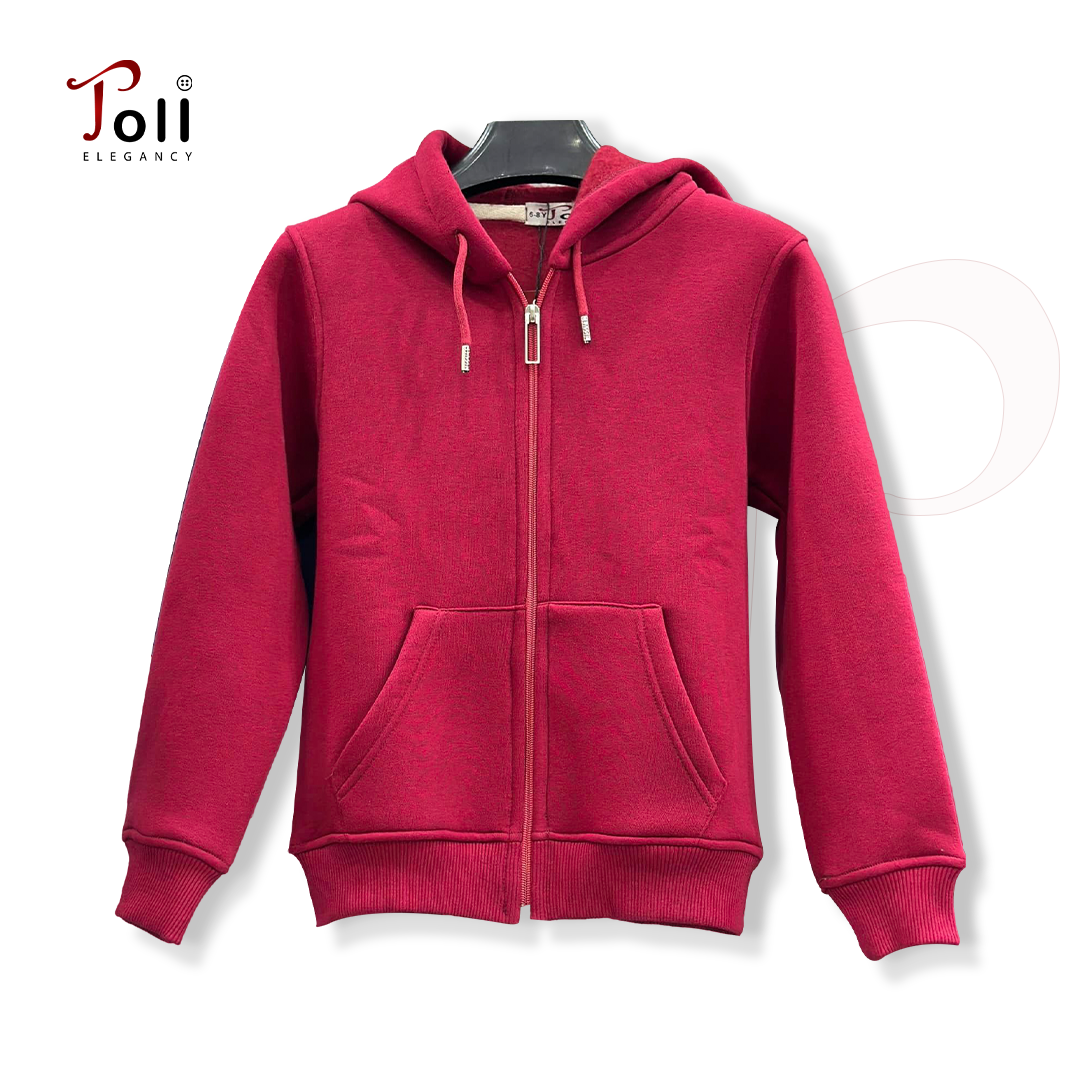 Kids’ Premium Cotton Zipper Hoodie