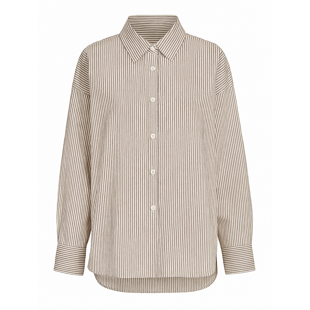 Oversized Cotton Shirt for Women – One Size