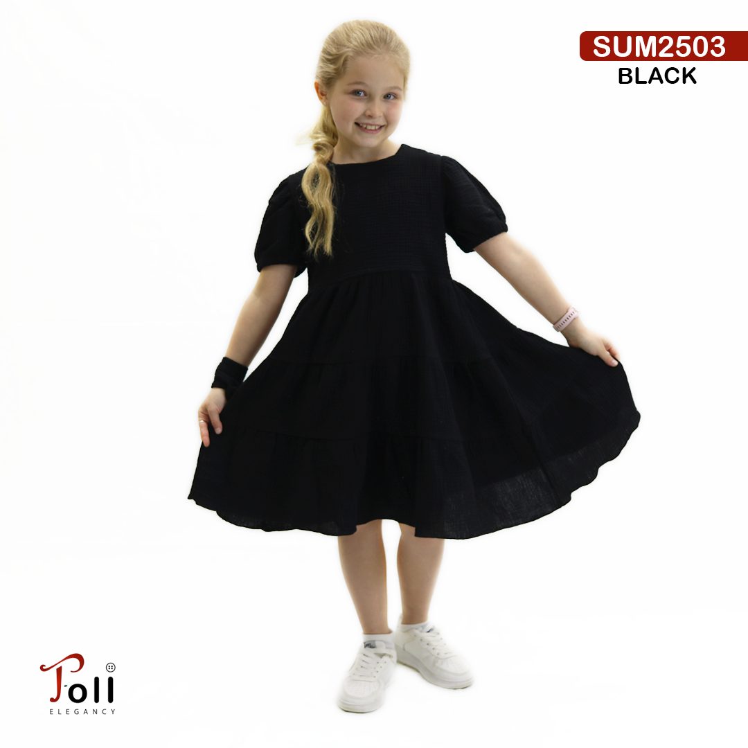 An elegant girls’ dress