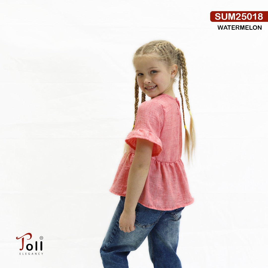 A stylish girls’ blouse