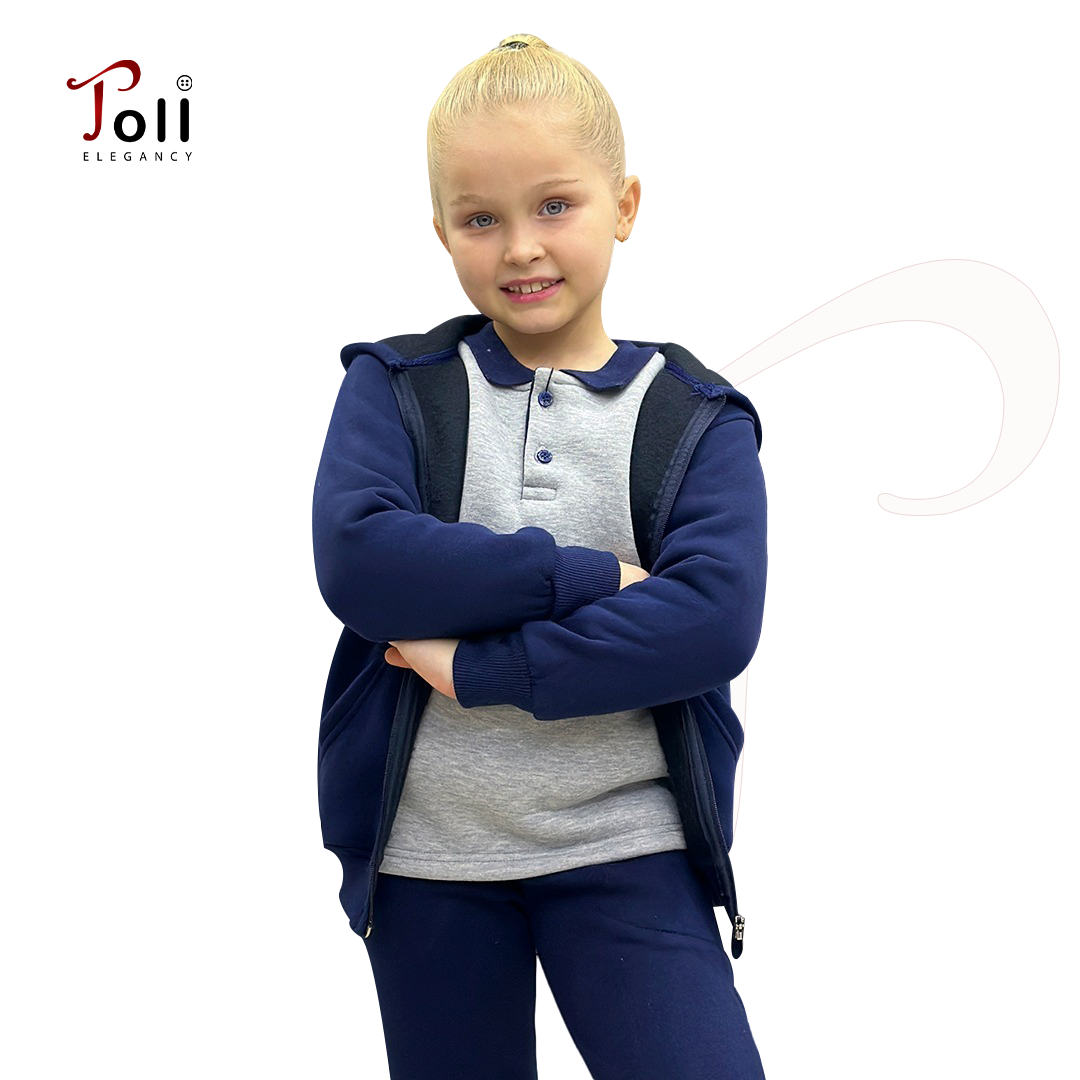 Kids’ Premium Cotton Zipper Hoodie