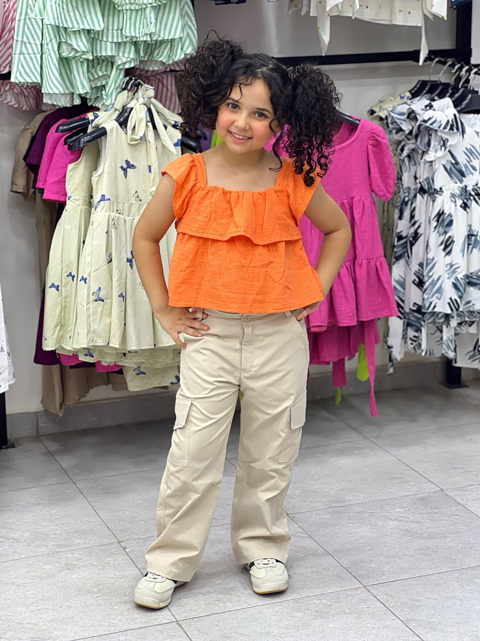 Girls’ cargo pants