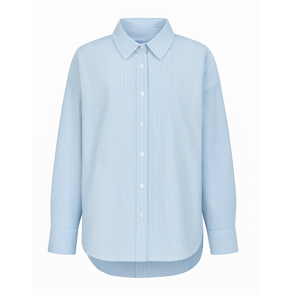 Oversized Cotton Shirt for Women – One Size