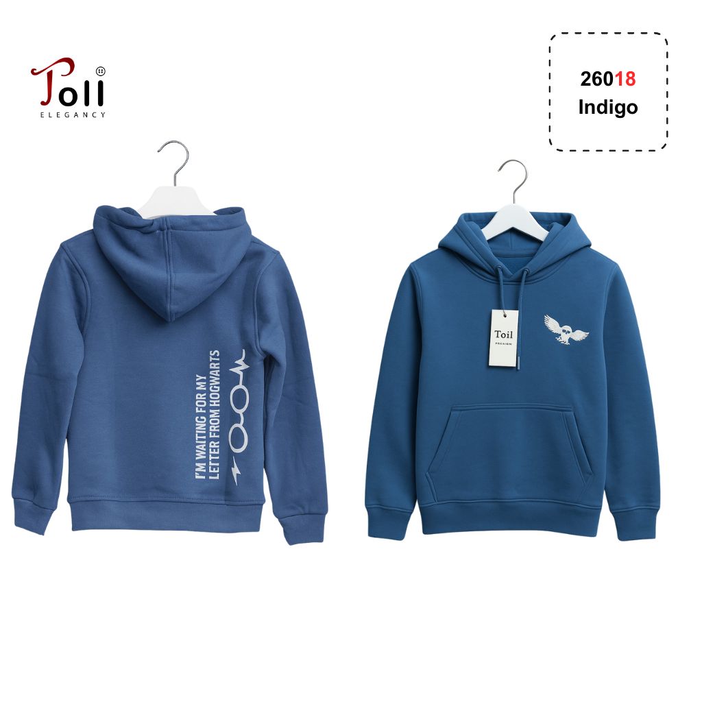 هودي قطني مطبوع عليه هاري بوتر للأولاد