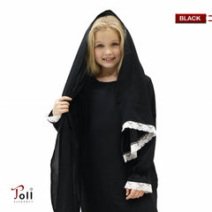 إسدال صلاة بناتي قطن - ناعم ومريح للبشرة