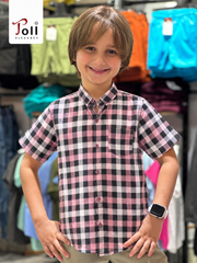 A boys casual shirt