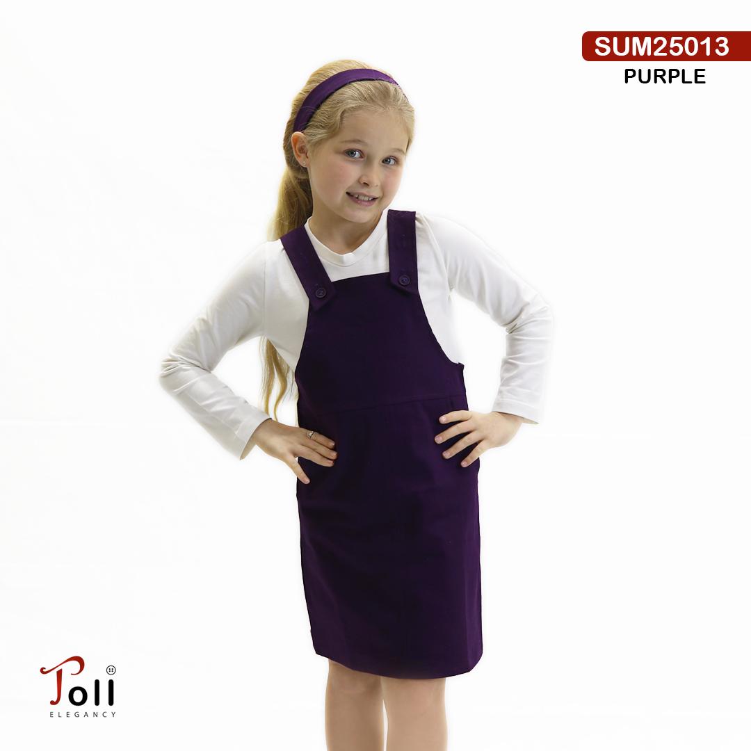 A girls’ pinafore dress