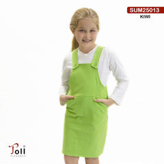 A girls’ pinafore dress