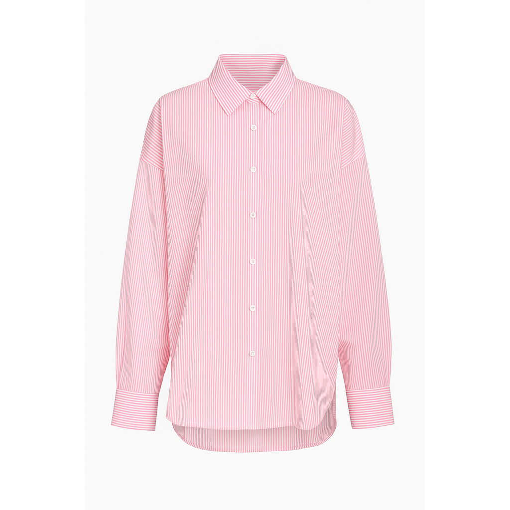 Oversized Cotton Shirt for Women – One Size