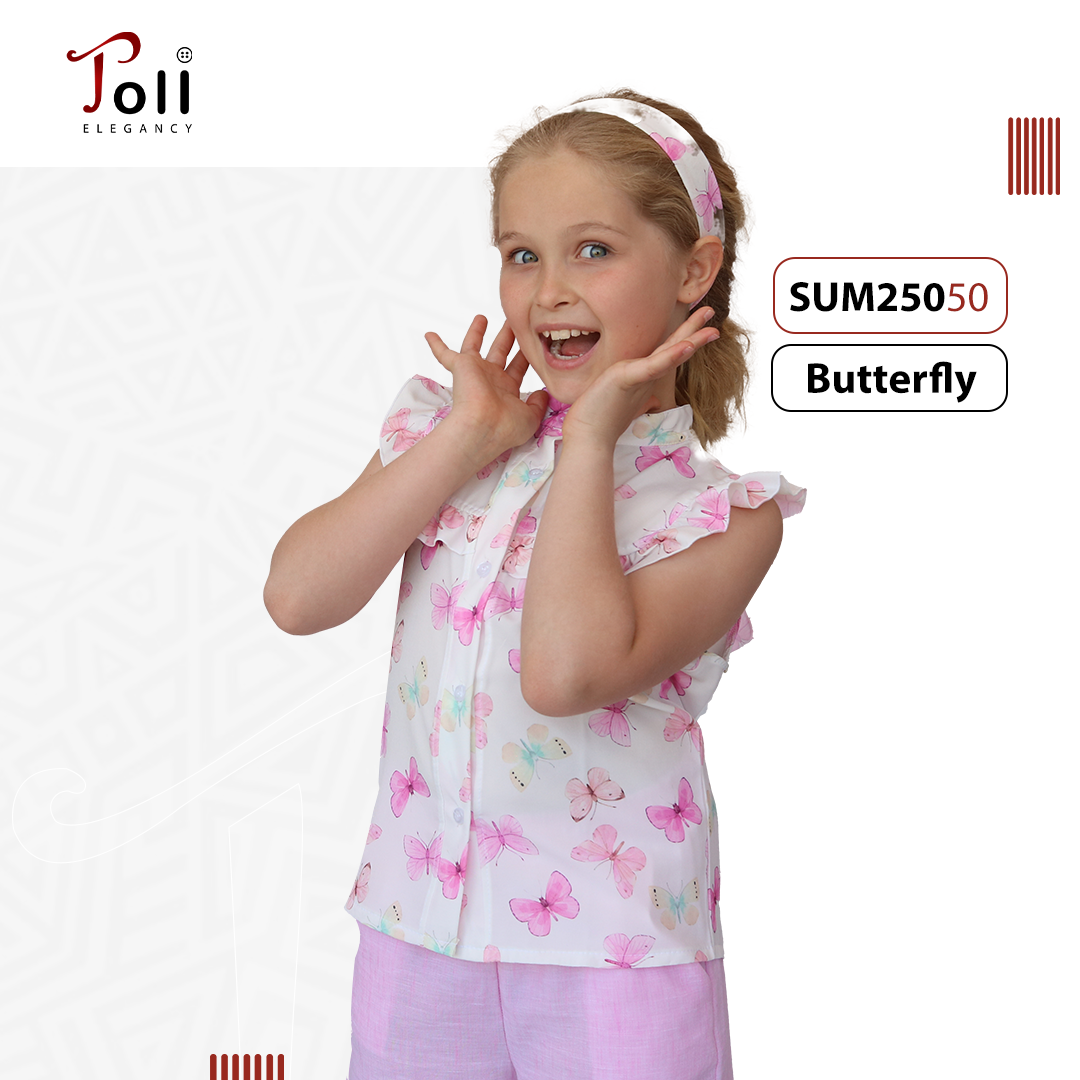 A stylish girls’ blouse