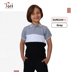 A boys’ polo t-shirt