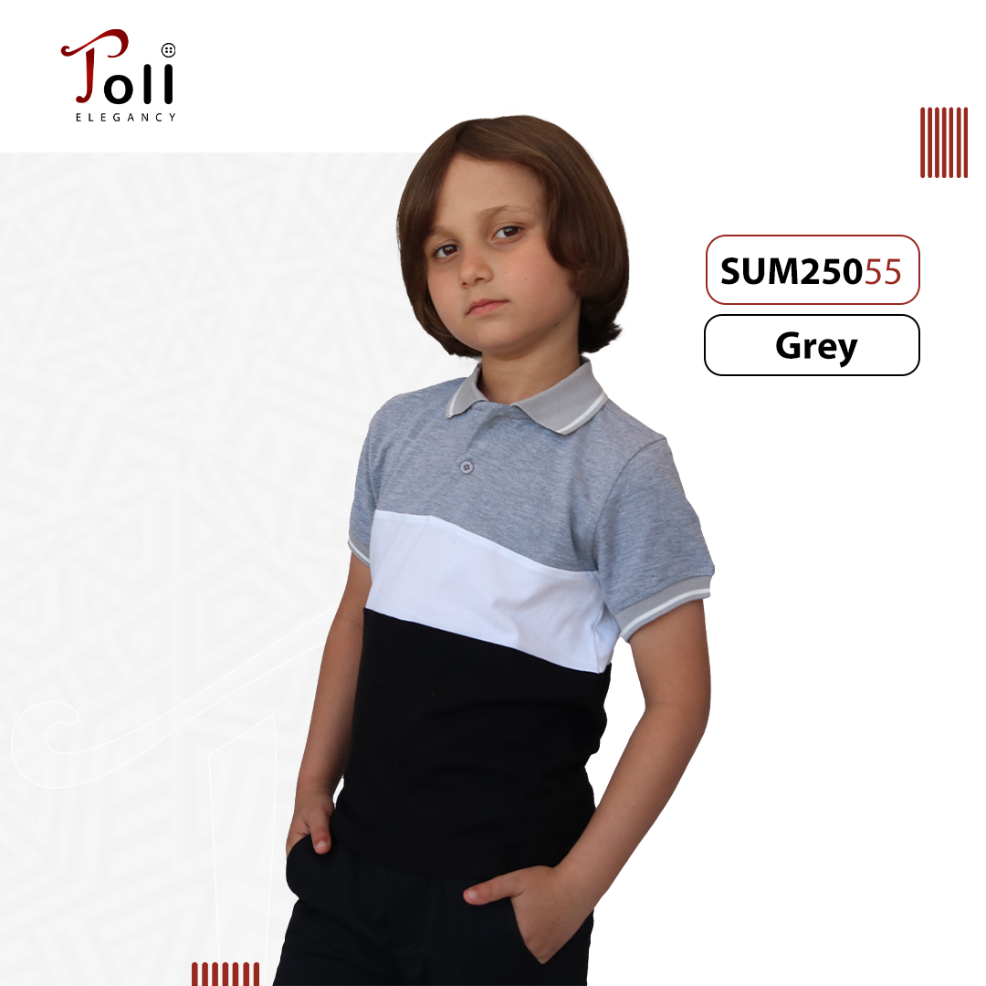 A boys’ polo t-shirt