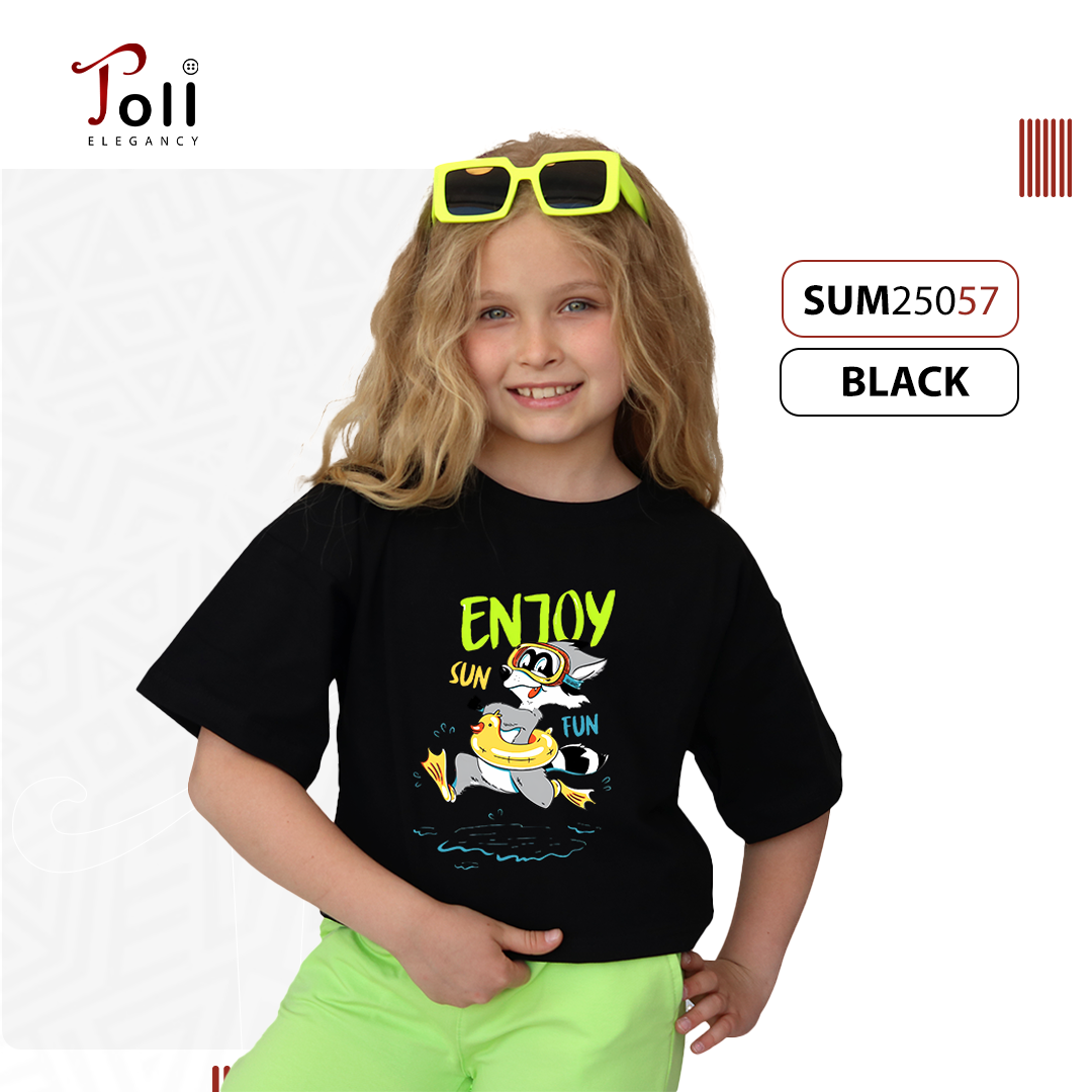Girls oversize t-shirt