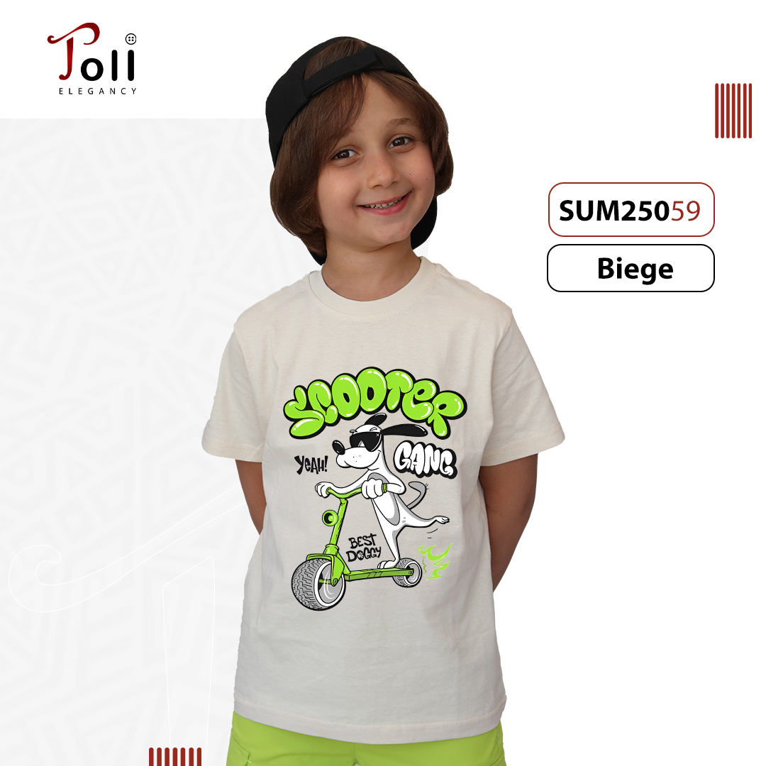 A boys printed t-shirt
