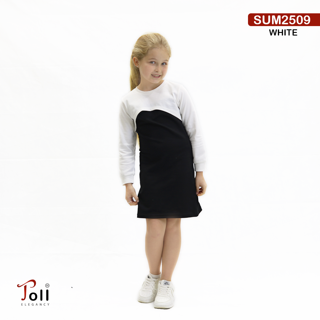 Lycra Dress & Bolivar Cardigan Set