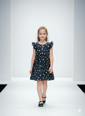 A printed dress