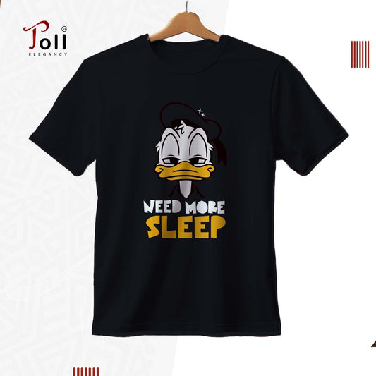 PRINTED COTTON TSHIRT FOR BOYS - DUCK PRINT